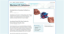 Desktop Screenshot of mavicus.com